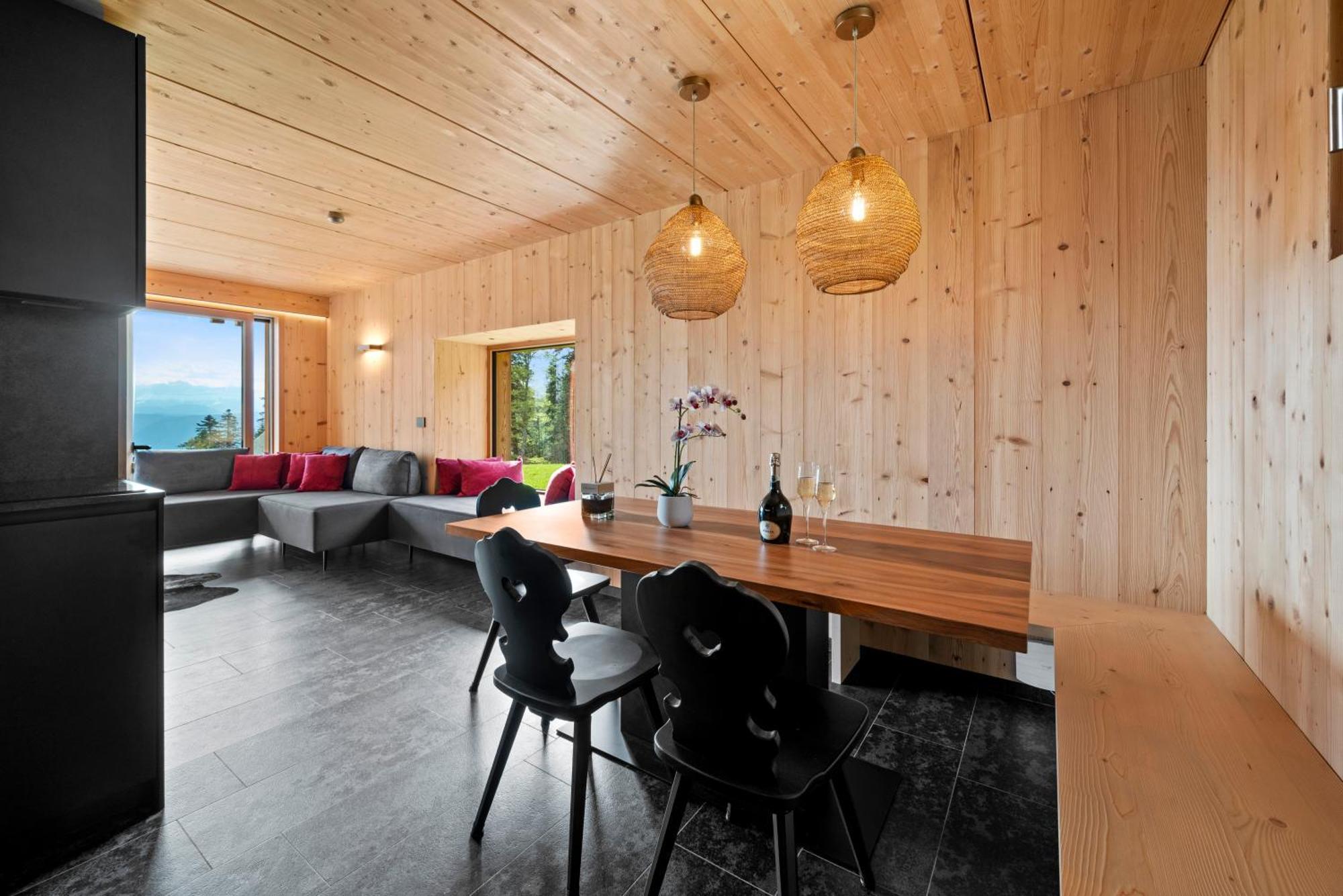 New Opening "Sissi Chalets" - Unique Luxury Hideaway With Mountain View & Sauna Mendola Kültér fotó