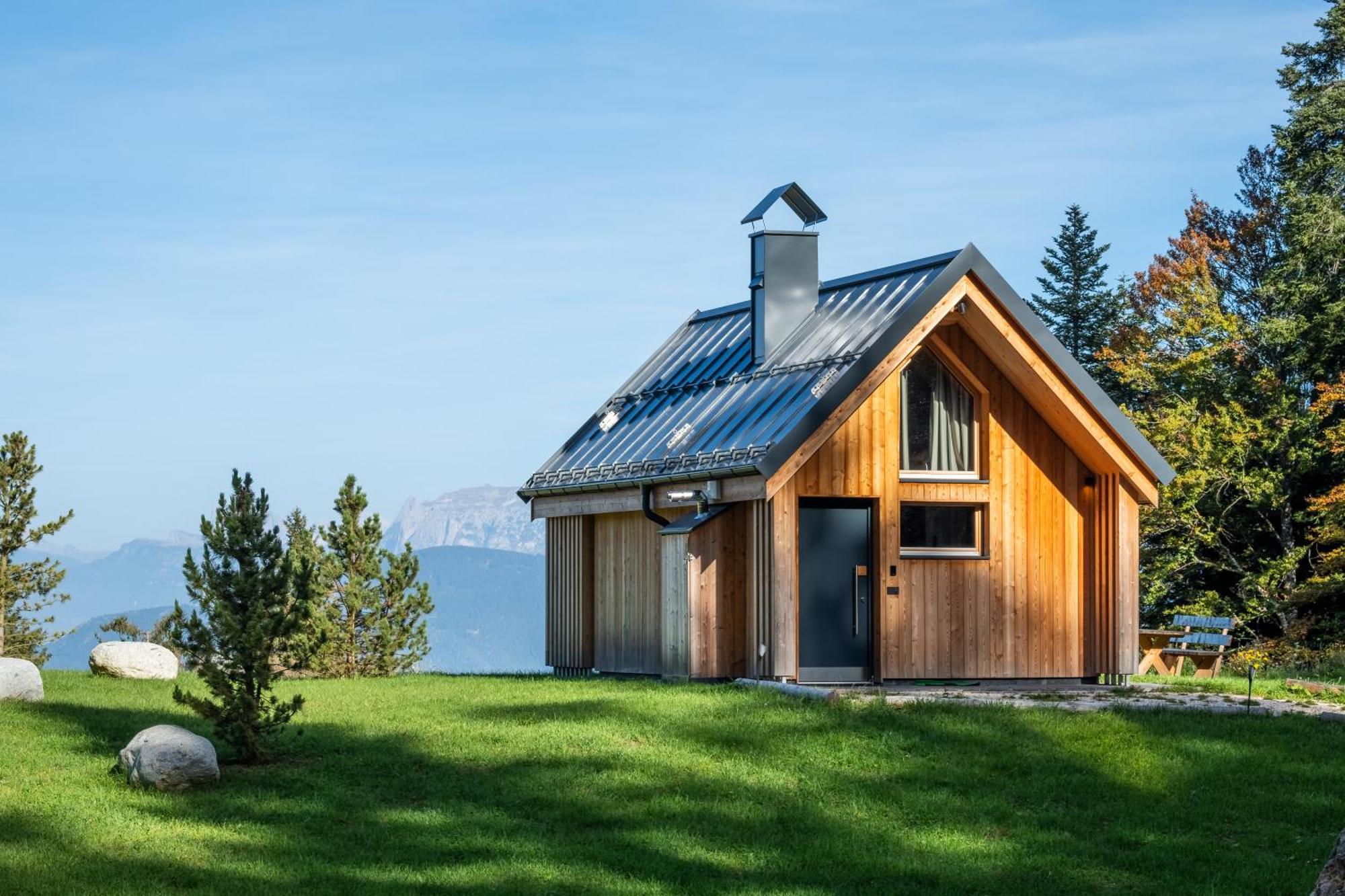New Opening "Sissi Chalets" - Unique Luxury Hideaway With Mountain View & Sauna Mendola Kültér fotó