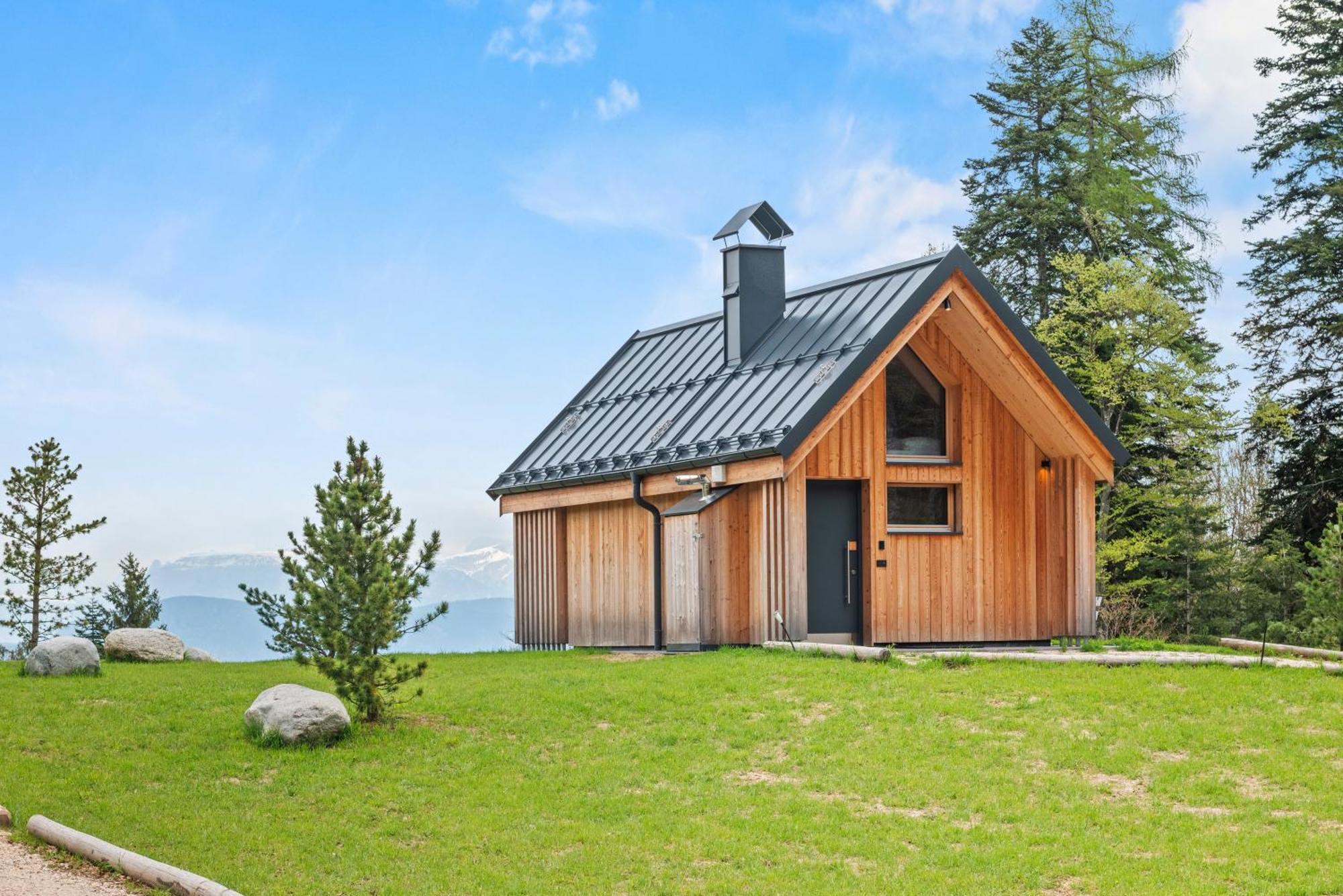 New Opening "Sissi Chalets" - Unique Luxury Hideaway With Mountain View & Sauna Mendola Kültér fotó