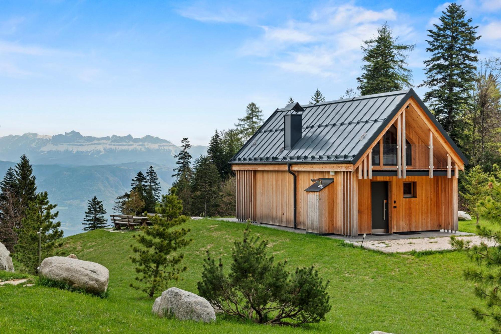 New Opening "Sissi Chalets" - Unique Luxury Hideaway With Mountain View & Sauna Mendola Kültér fotó